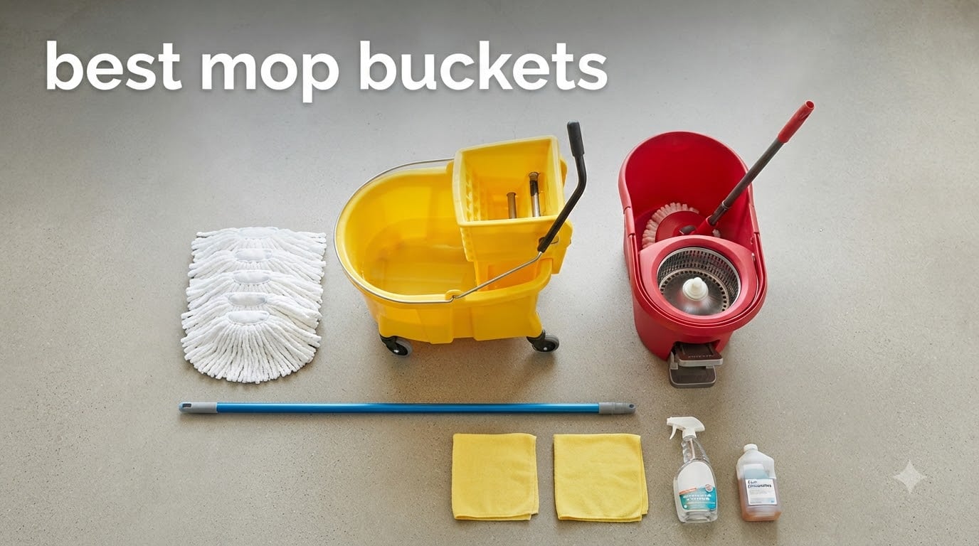 best mop buckets