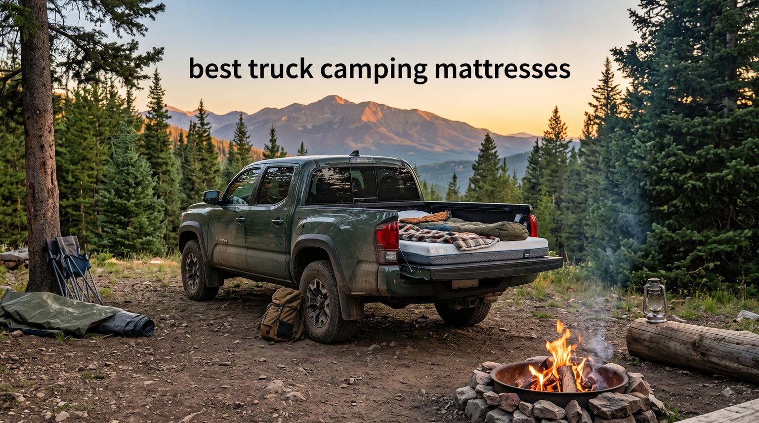 best truck camping mattresses