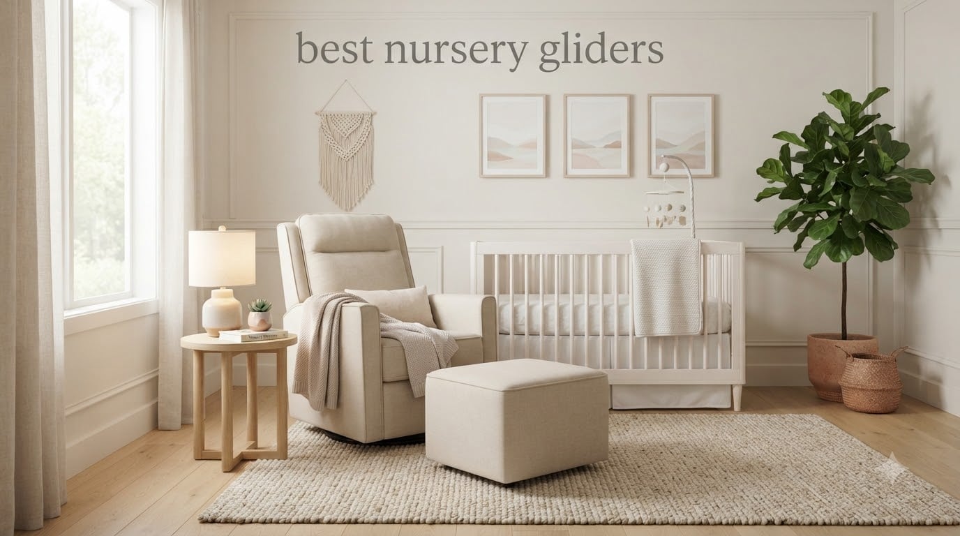 best nursery gliders