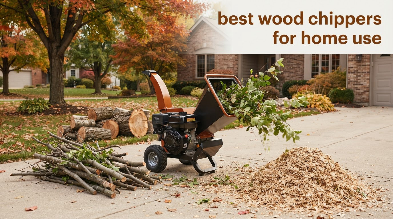 best wood chippers for home use