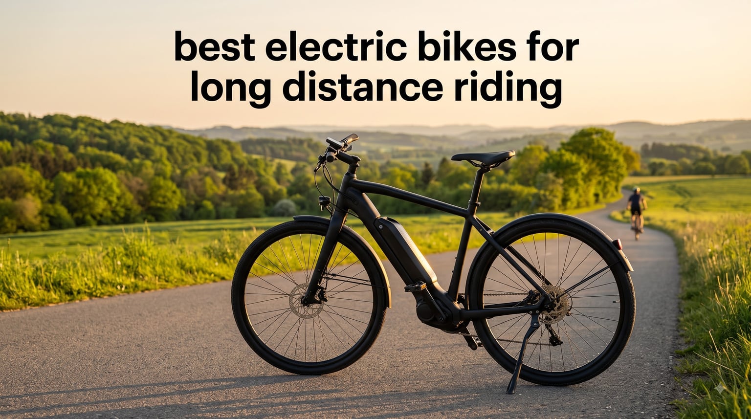 best electric bikes for long distance riding