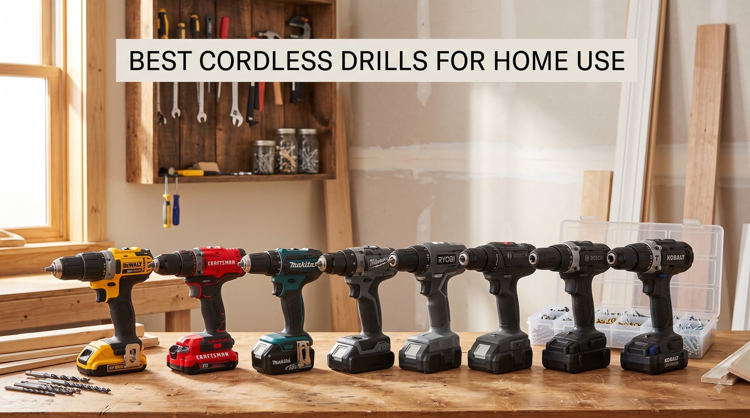 best cordless drills for home use