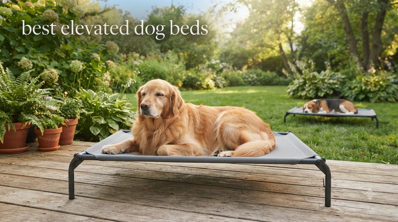 best elevated dog beds