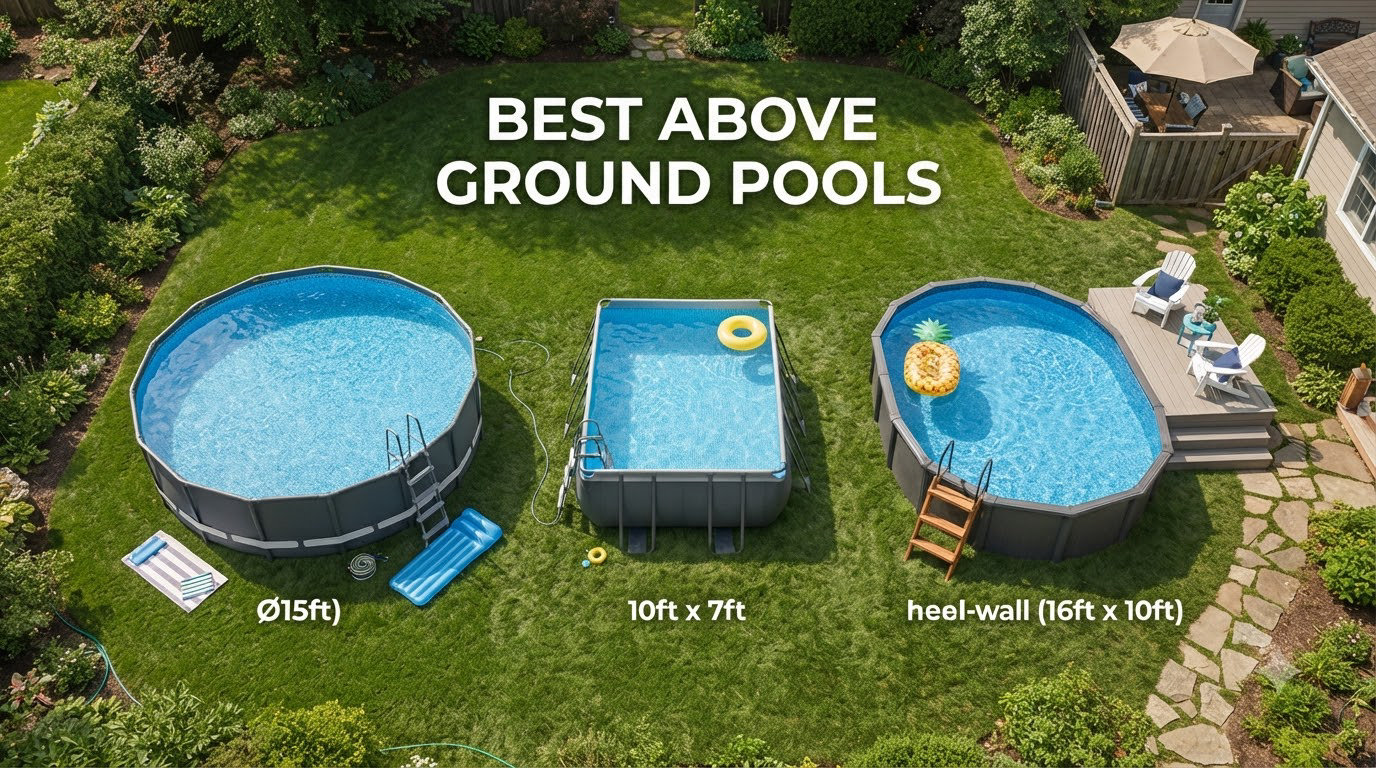 best above ground pools