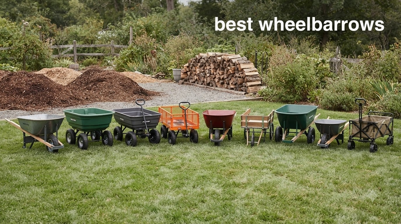 best wheelbarrows
