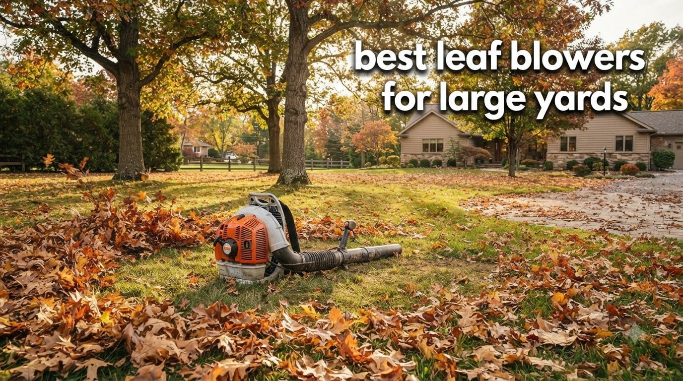 best leaf blowers for large yards