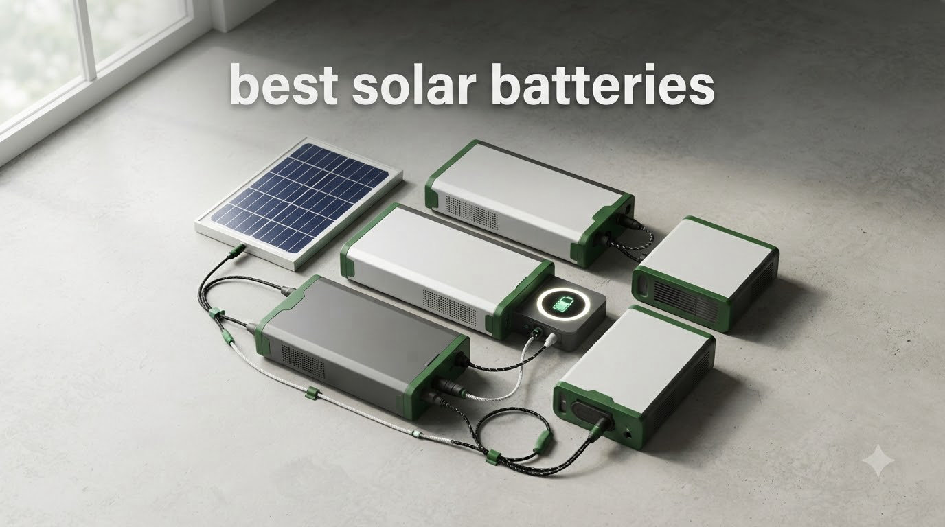 best solar batteries