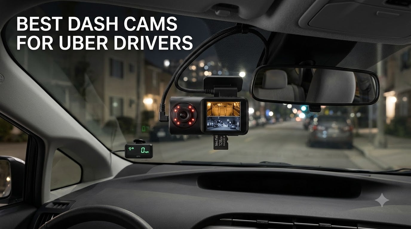 best dash cams for uber drivers