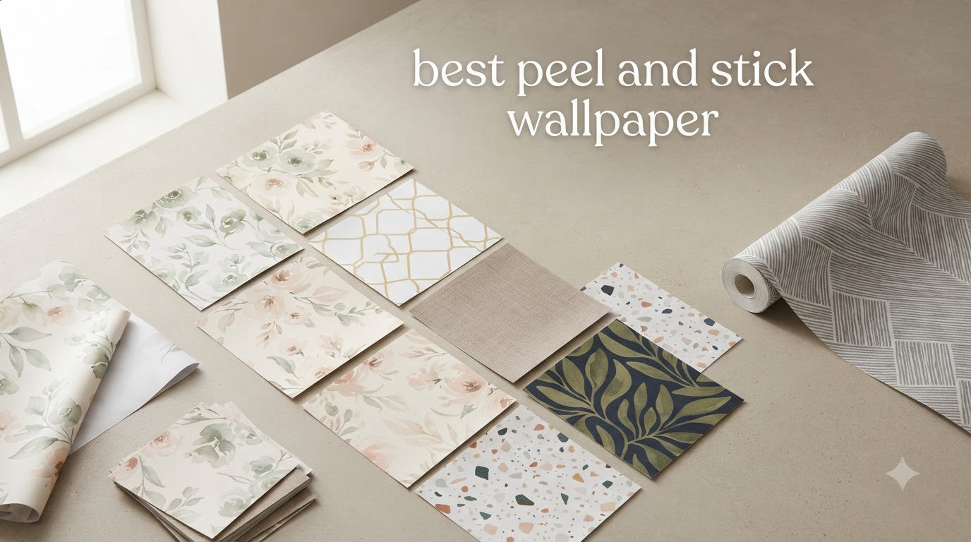 best peel and stick wallpaper