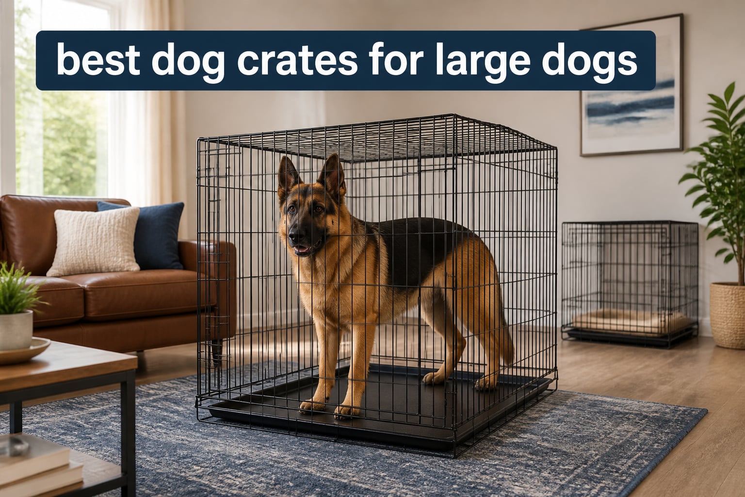 best dog crates for large dogs