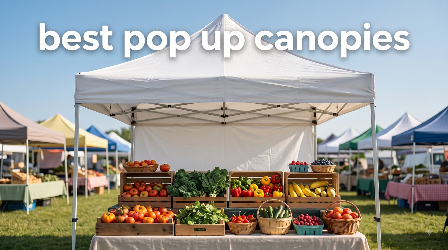 best pop up canopies