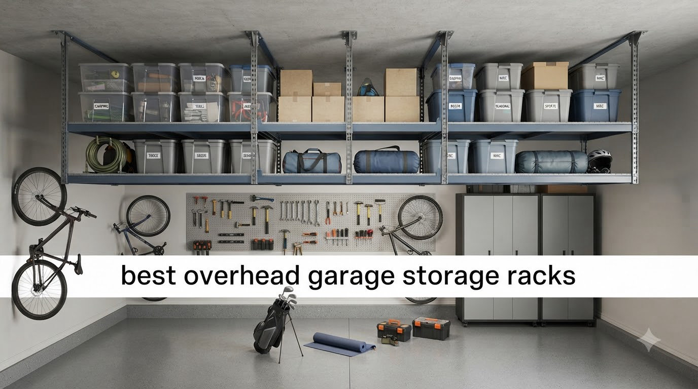 best overhead garage storage racks