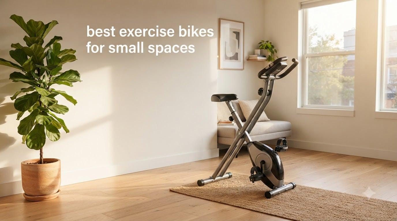 best exercise bikes for small spaces