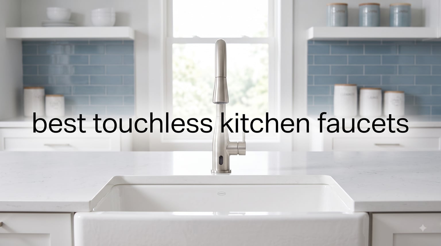 best touchless kitchen faucets