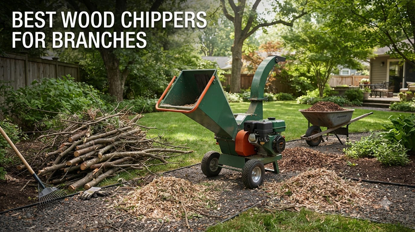 best wood chippers for branches