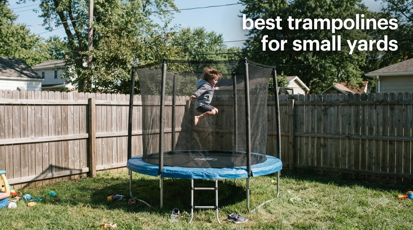 best trampolines for small yards