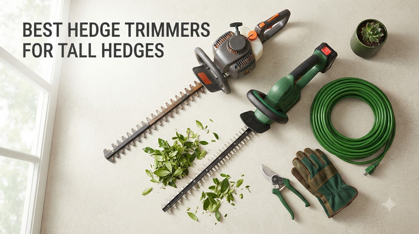 best hedge trimmers for tall hedges