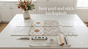 best peel and stick backsplash