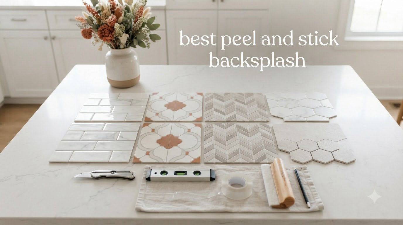 best peel and stick backsplash
