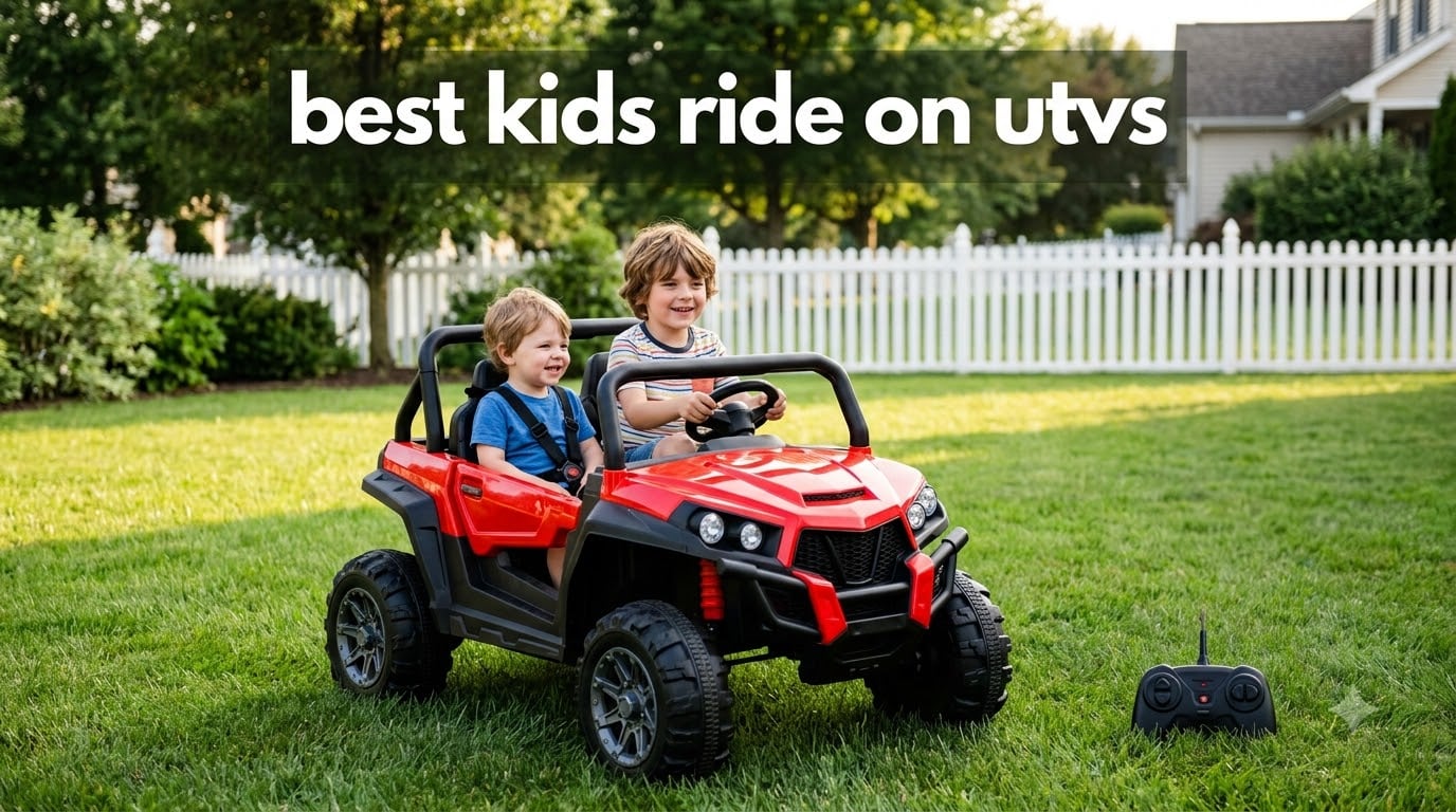 best kids ride on utvs
