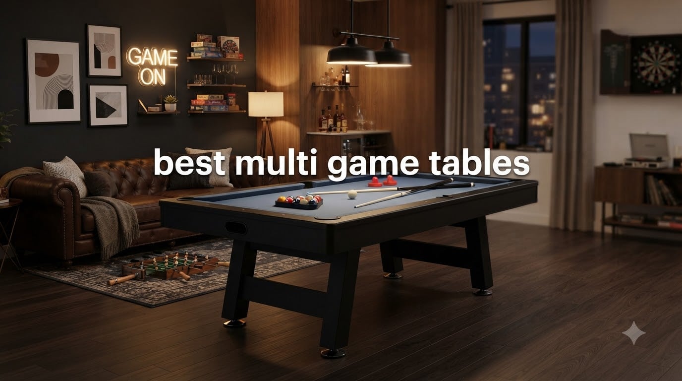 best multi game tables