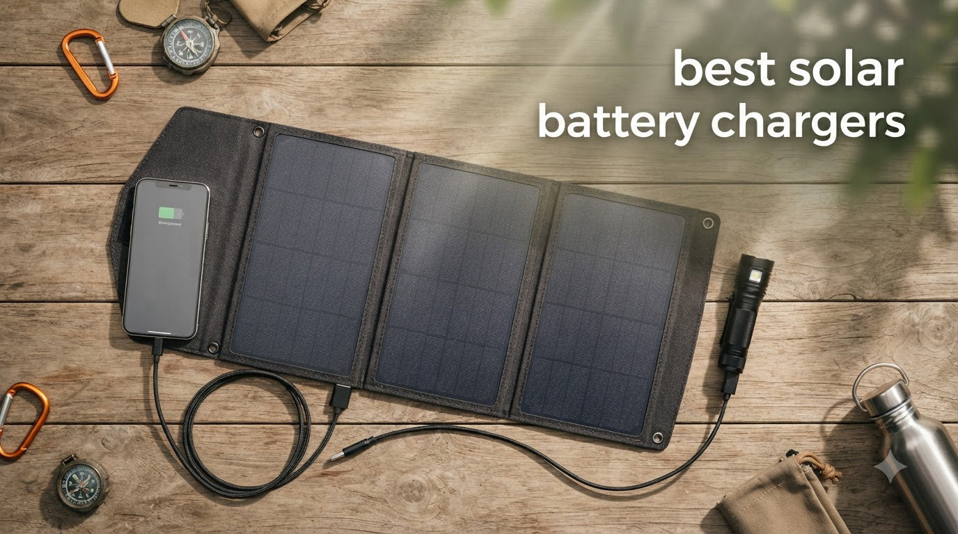 best solar battery chargers