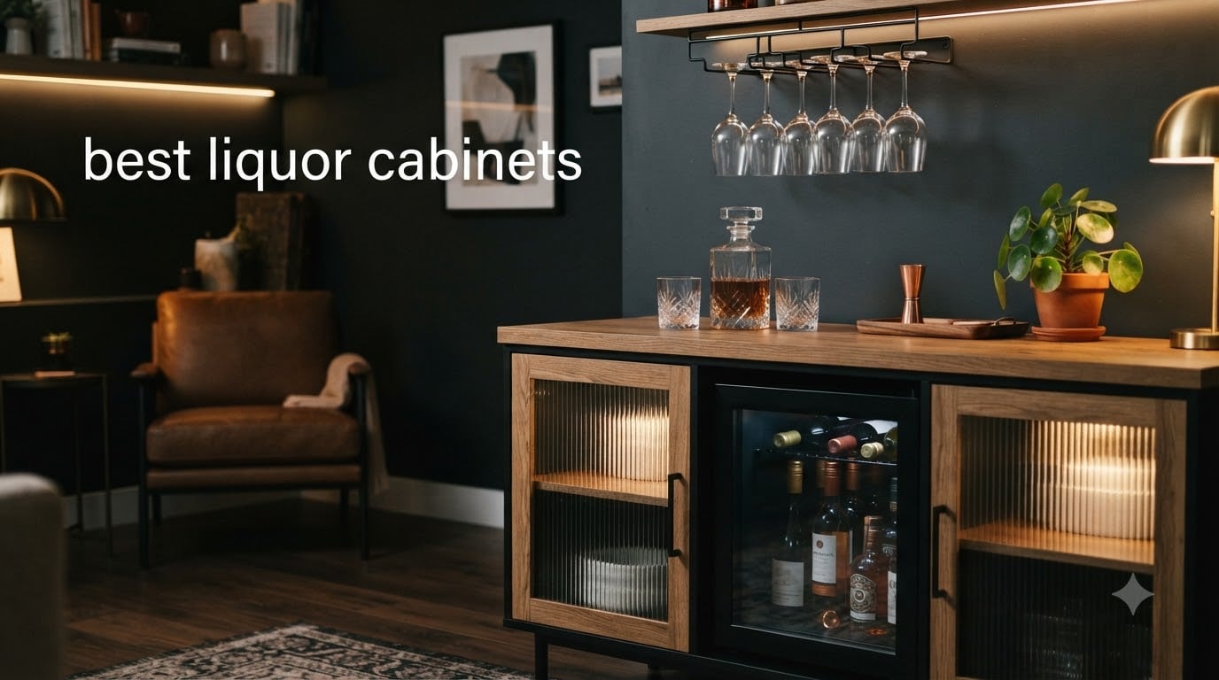 best liquor cabinets