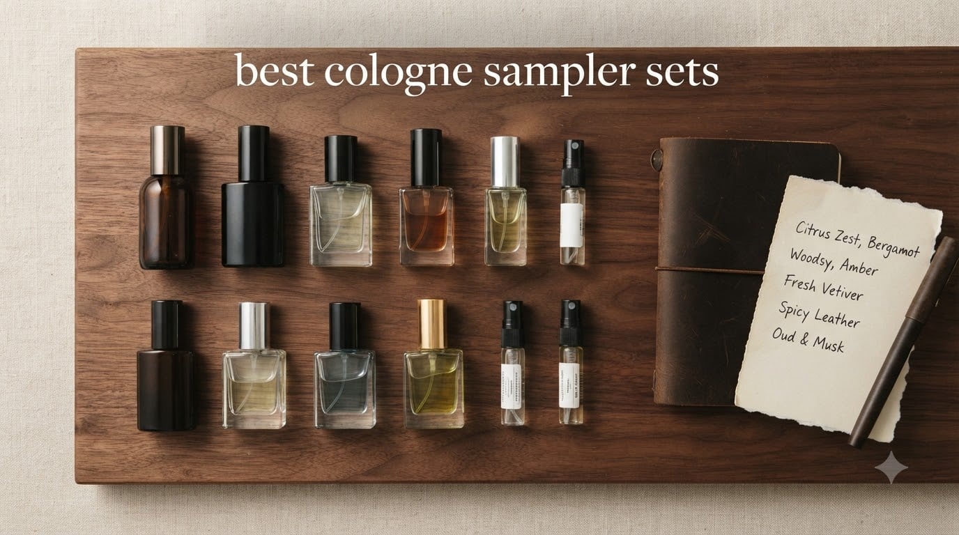 best cologne sampler sets