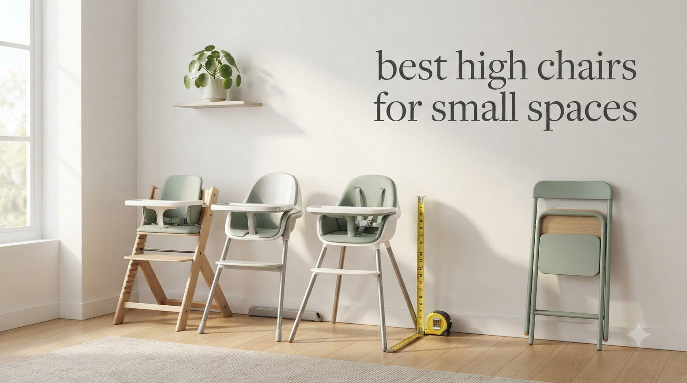 best high chairs for small spaces
