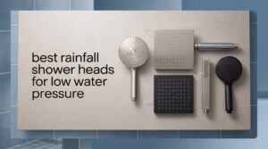 best rainfall shower heads for low water pressure