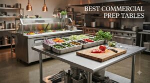 best commercial prep tables