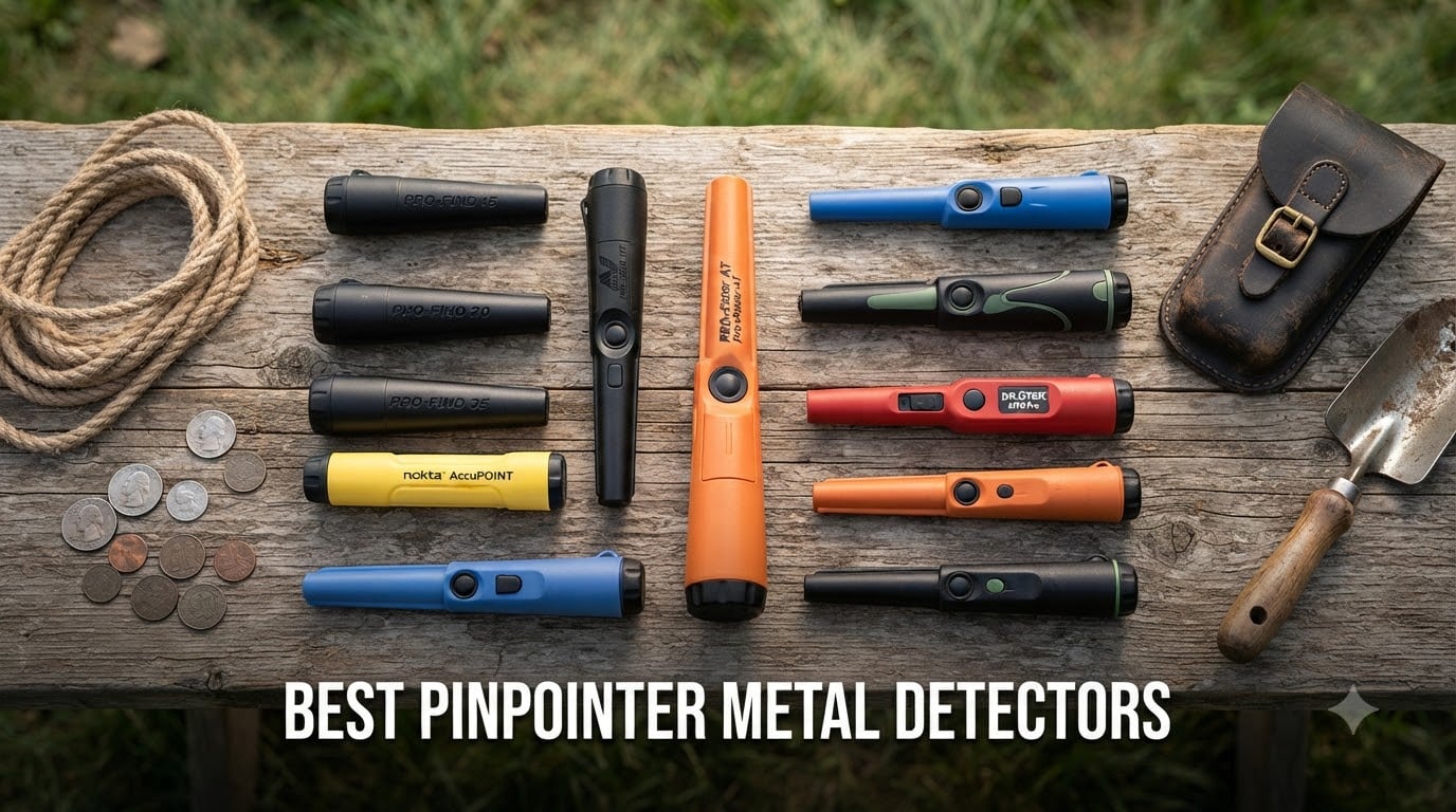 best pinpointer metal detectors