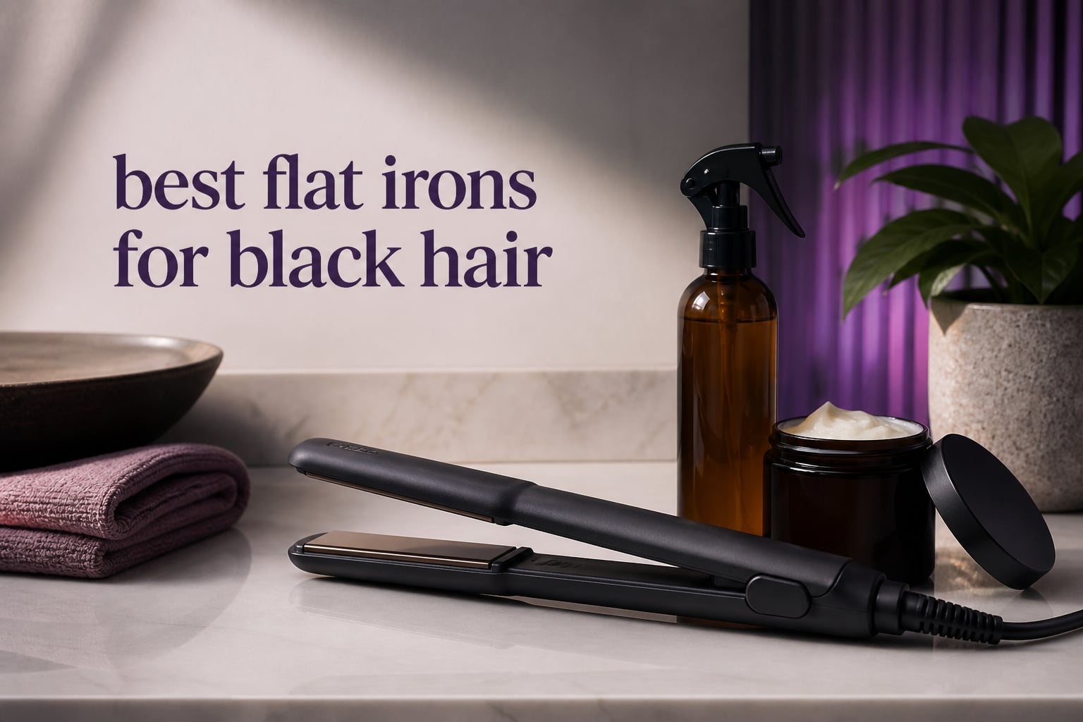 best flat irons for black hair