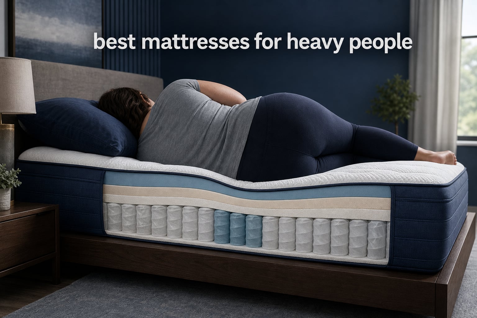 best mattresses for heavy people