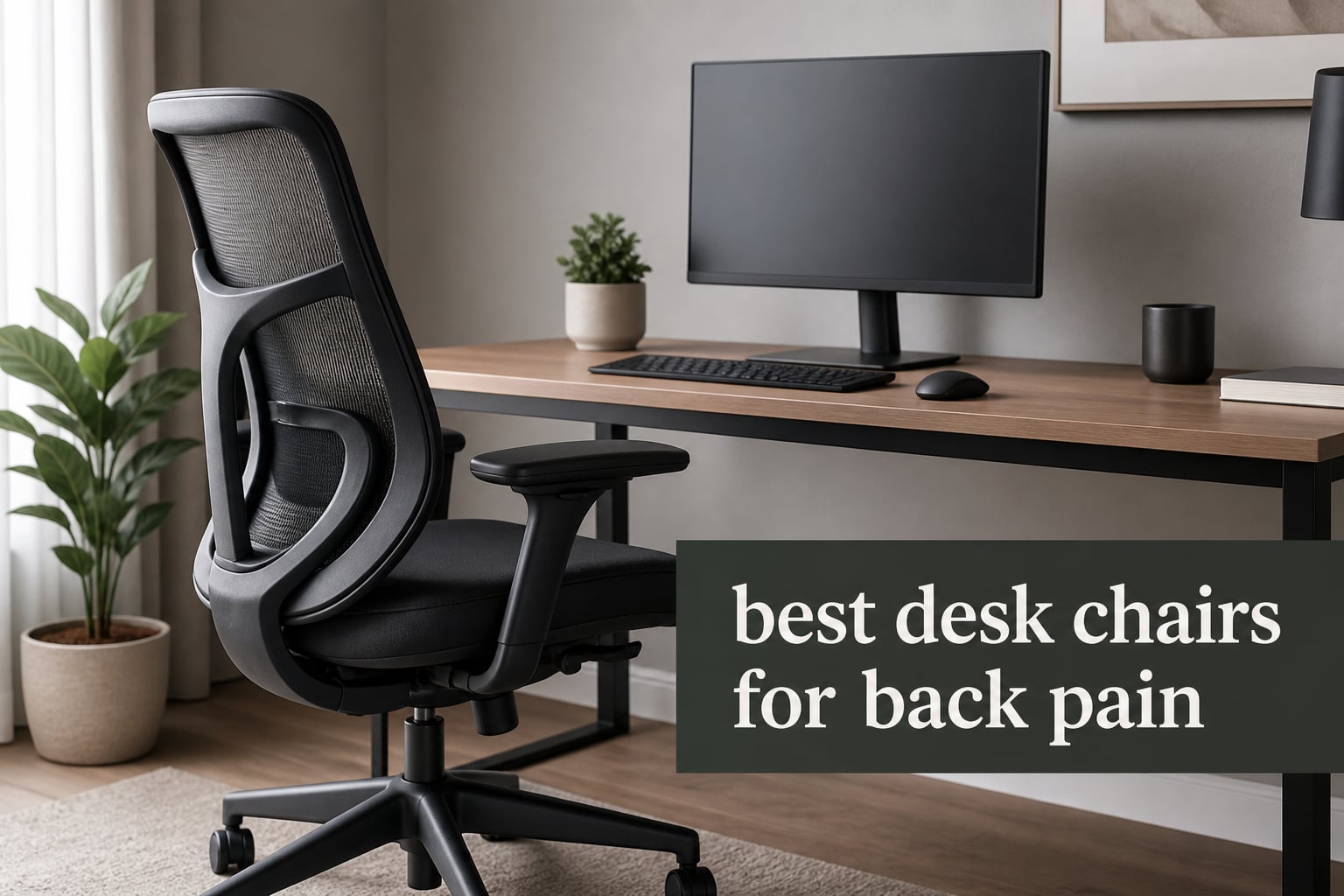 best desk chairs for back pain