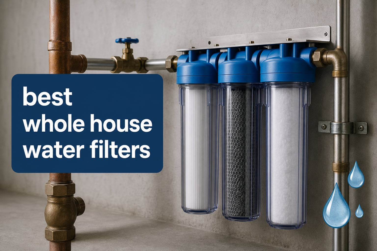 best whole house water filters