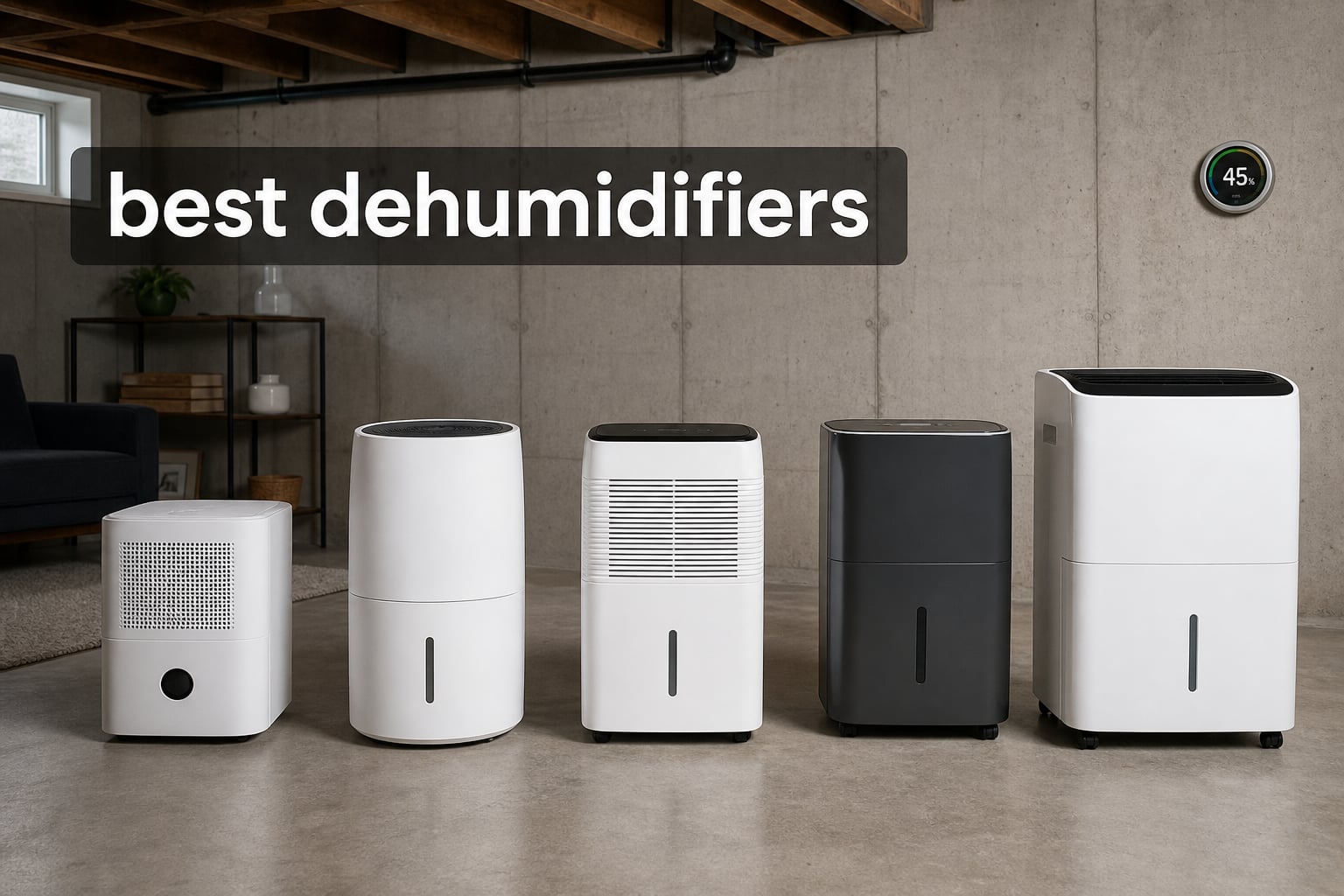 best dehumidifiers