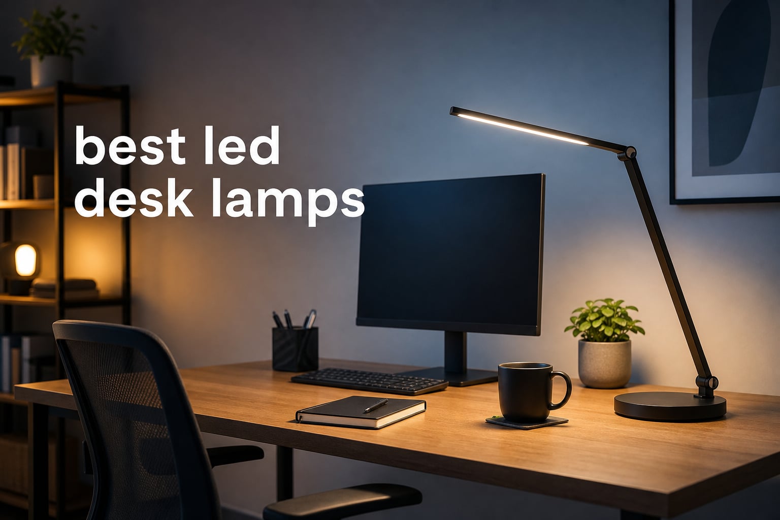 best led desk lamps
