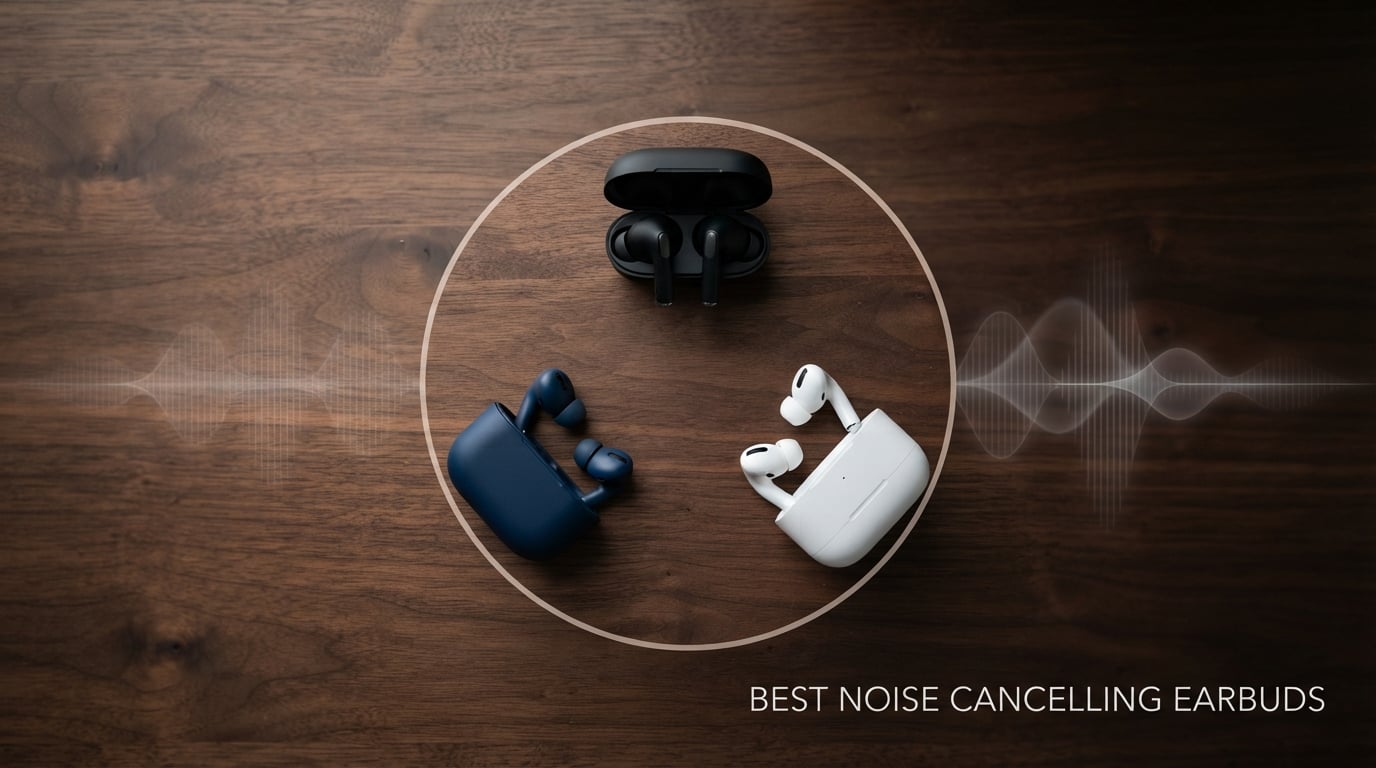 best noise cancelling earbuds