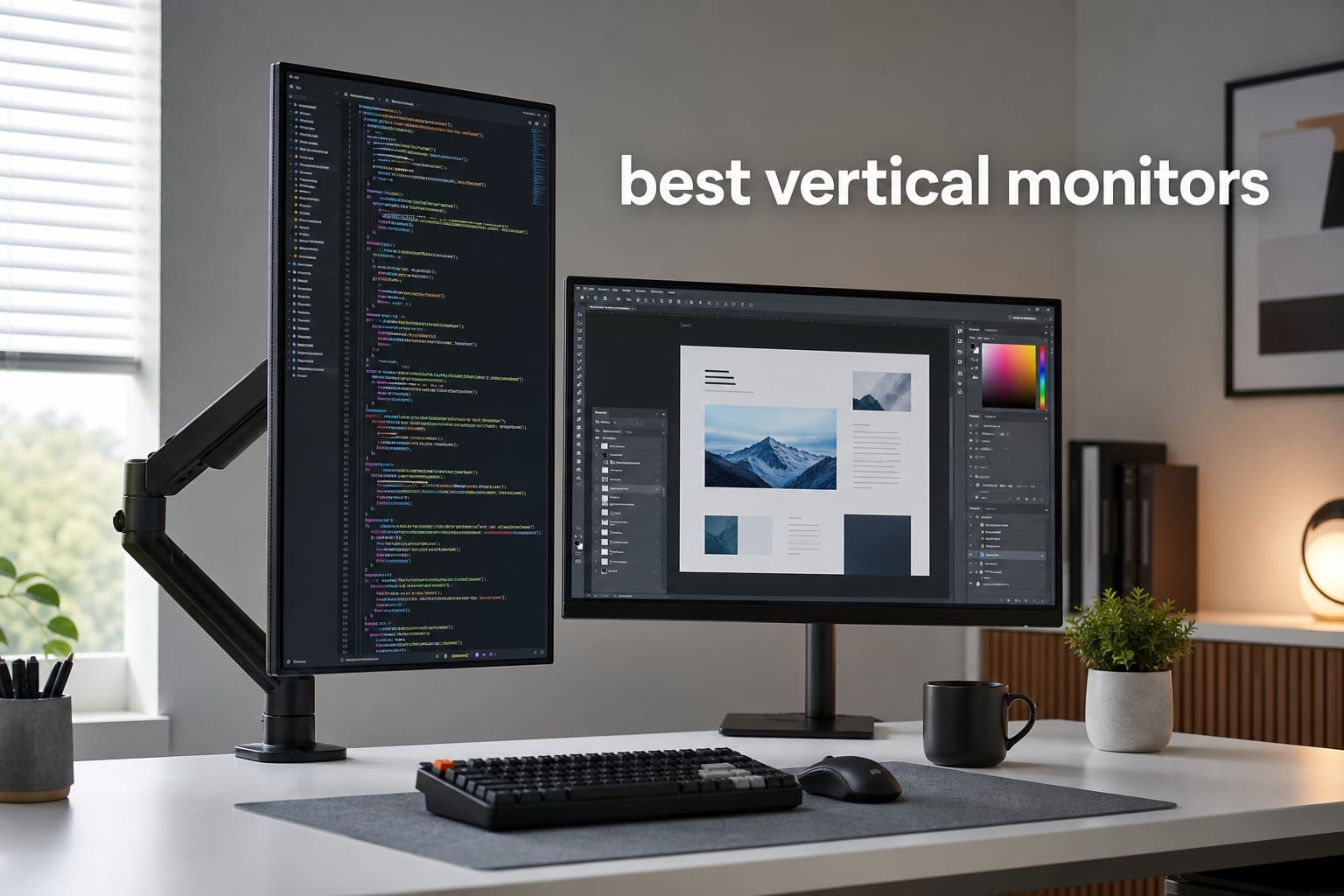 best vertical monitors