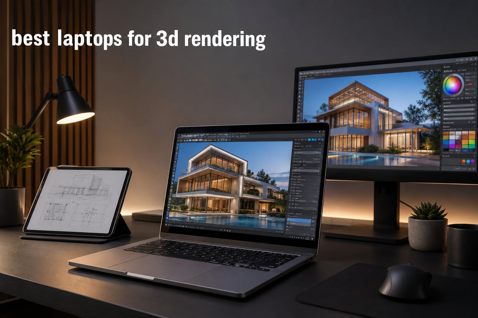 best laptops for 3d rendering