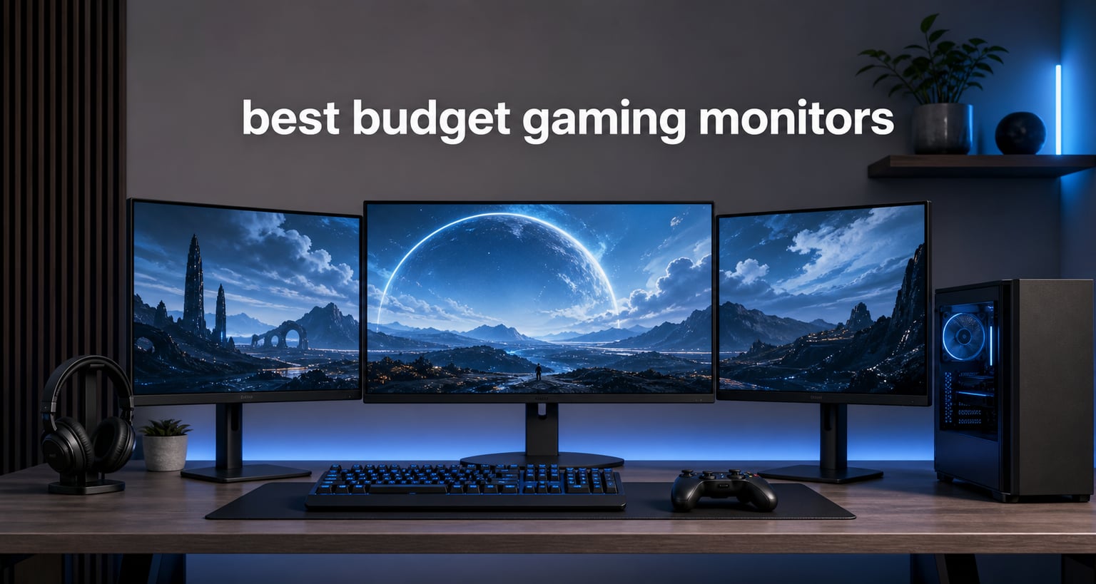best budget gaming monitors