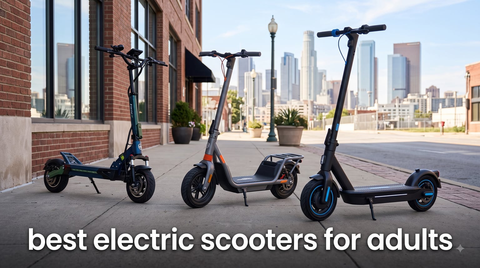 best electric scooters for adults