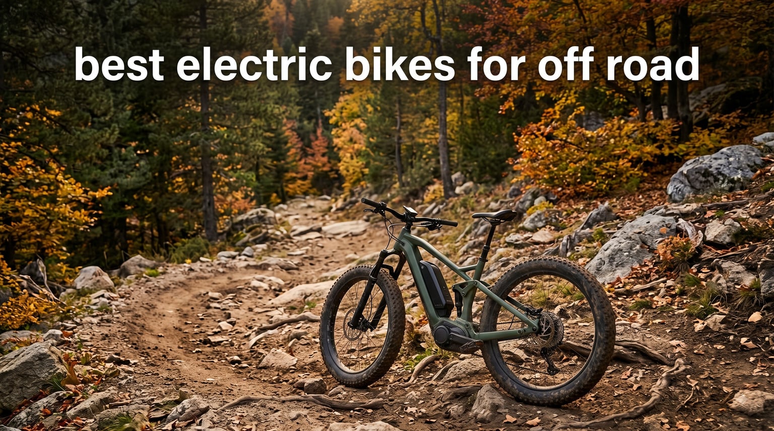 best electric bikes for off road