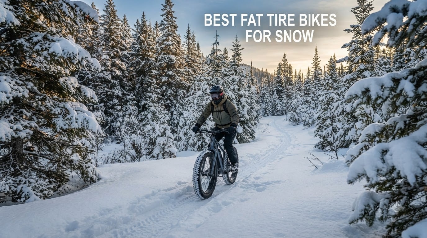 best fat tire bikes for snow
