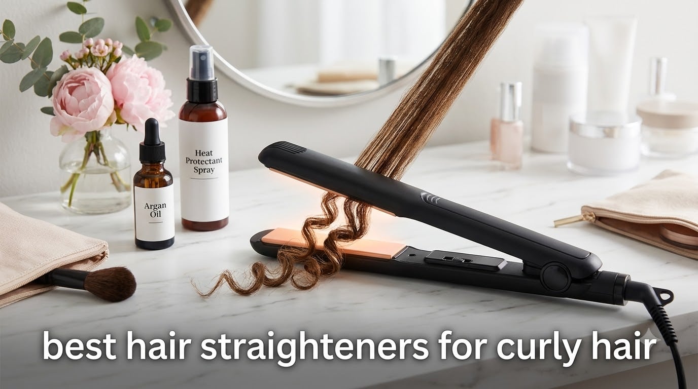 best hair straighteners for curly hair