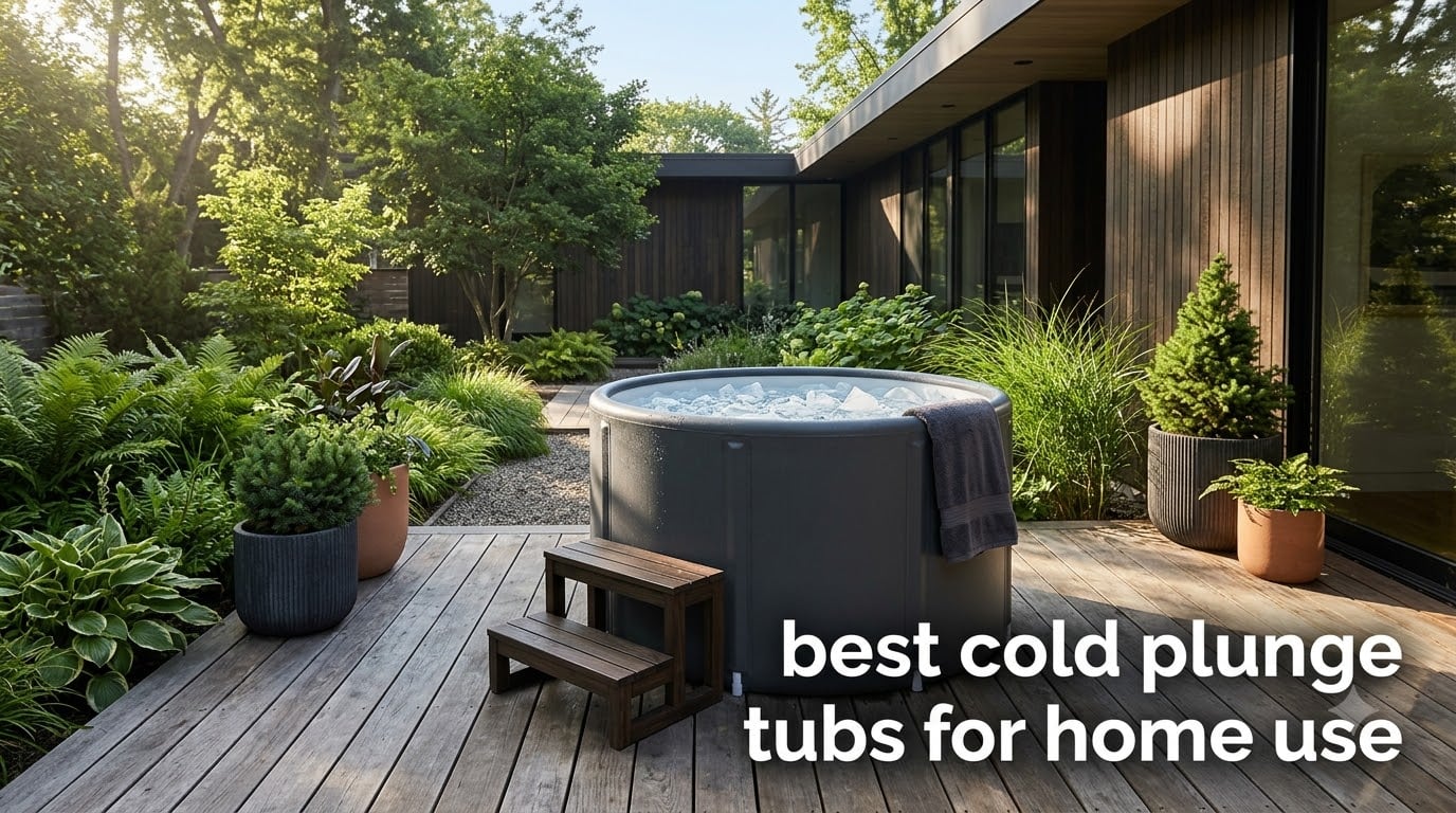 best cold plunge tubs for home use