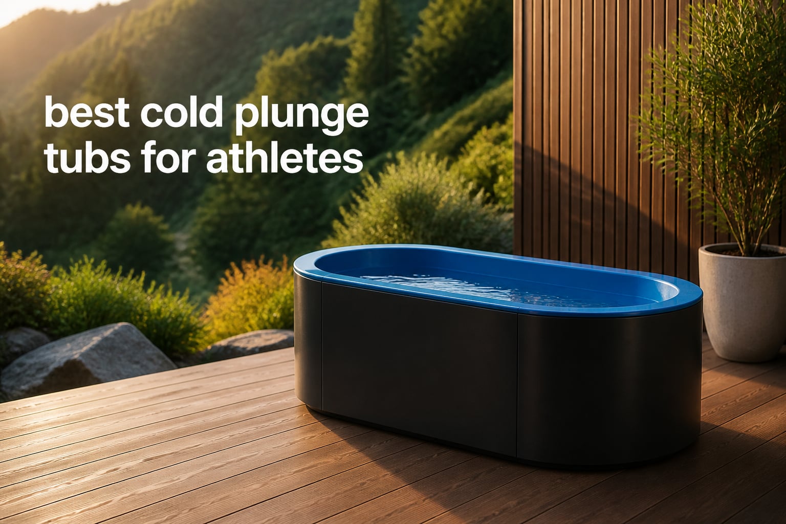 best cold plunge tubs for athletes