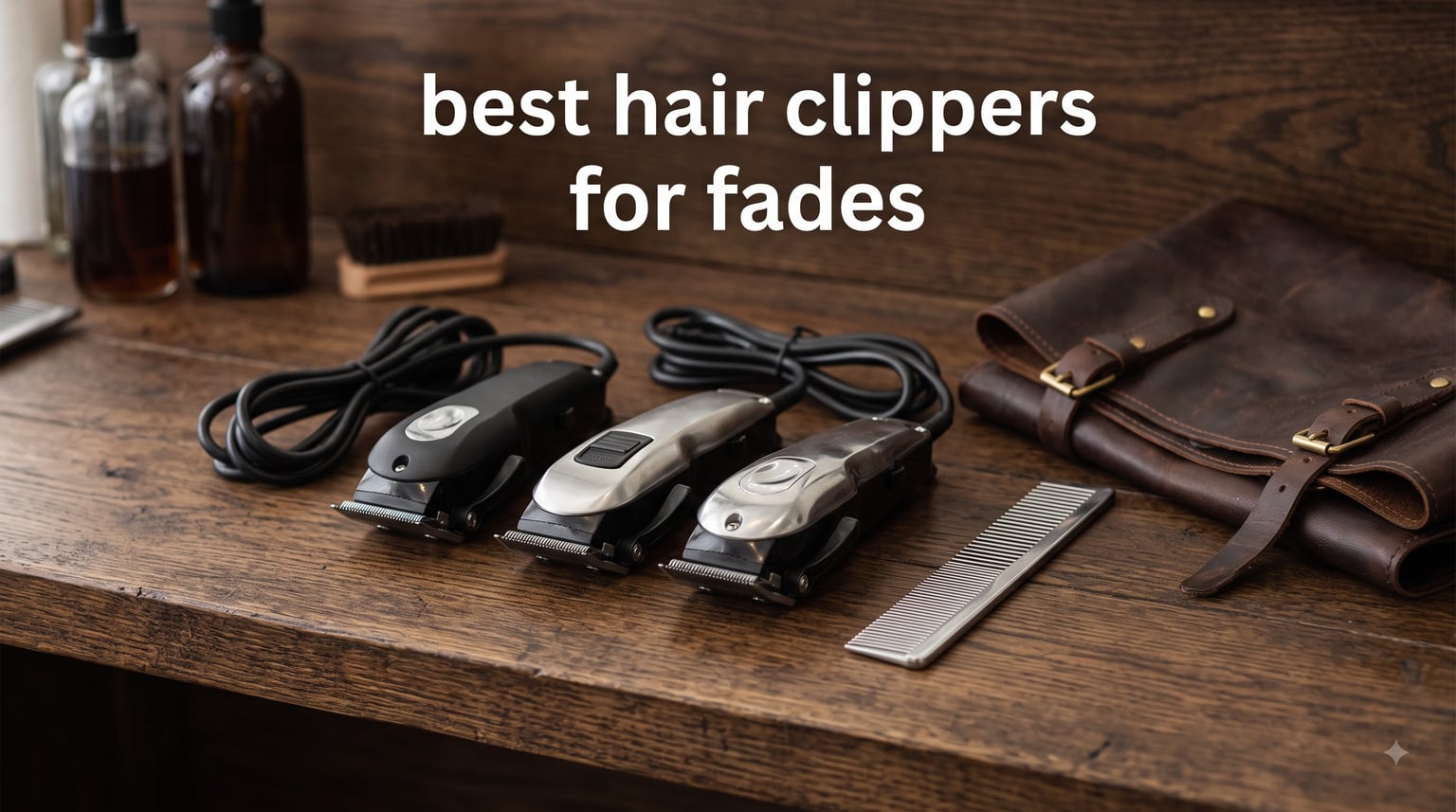 best hair clippers for fades