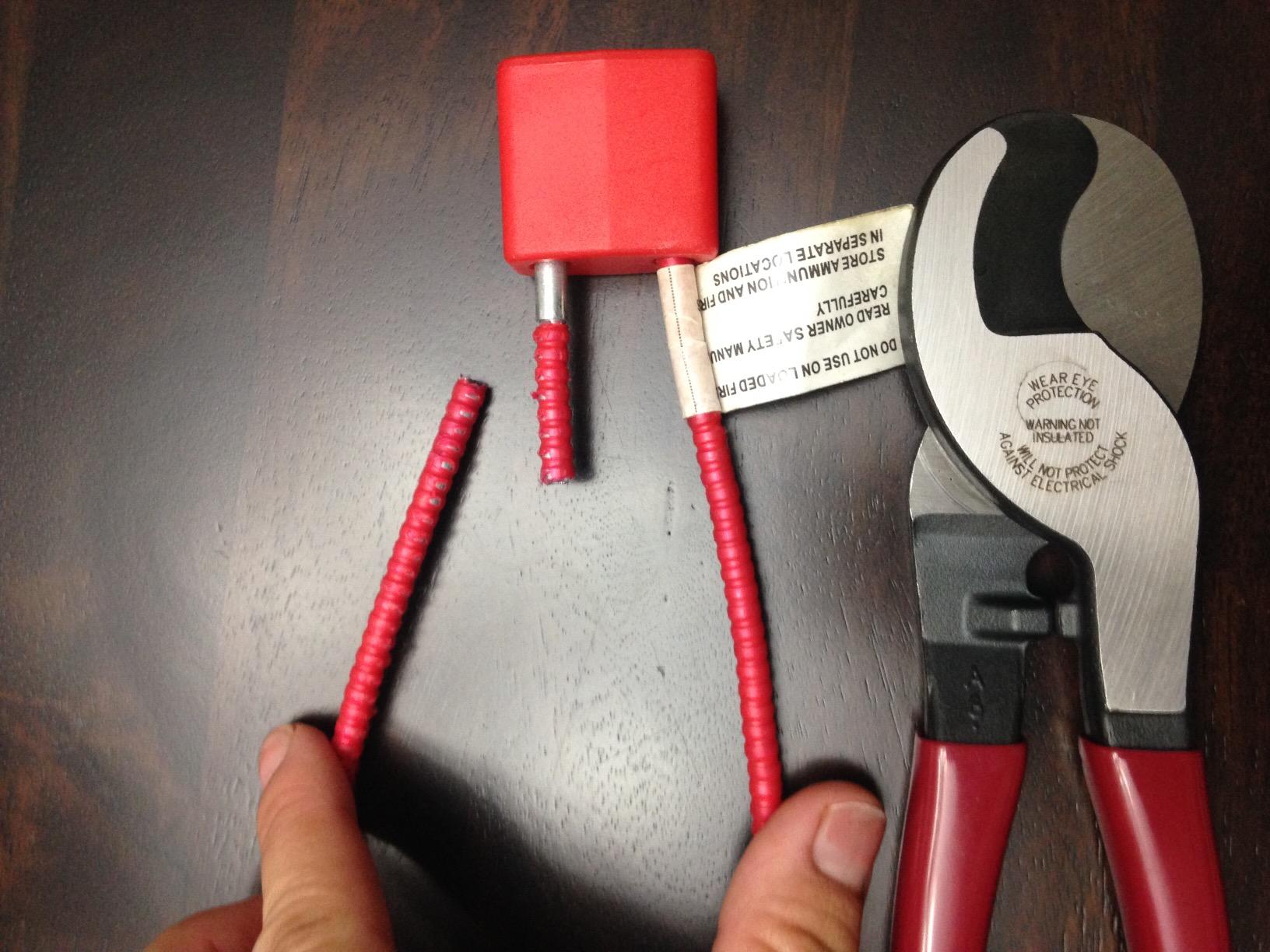 Klein Tools 63050 Cable Cutter, Made in USA, Heavy Duty Cutter for Aluminum, Copper, and Communications Cable customer photo 2
